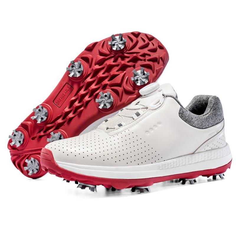 New Golf Shoes Men's Waterproof Shoes Non-slip Nail-free Shoes Summer
