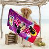 Minnie Mouse Party Decorations Beach Towel Super Soft & Absorbent Comfortable Lightweight Perfect for Traveling Yoga Camping and Swimming