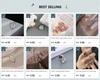 CIAXY Silver Color Hyperbolic Design Cross Rings for Women Cubic Stones Gothic  Wedding Jewelry Adjustable Ring Anillos