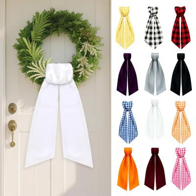 Decorative Ribbon Pure Color Curtain Garland Festive Party Ribbon Gift Wrap Ribbon Indoor Outdoor Home Festival Office Gift Decor