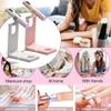 Convenient Handheld Nail Dryer Lamp UV/LED Nail Curing All Gel Polish Nail Art Tool Rechargeabl Nail Lamp