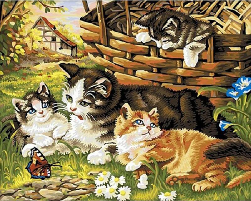 5D Diamond Painting Spring Landscape Flower Rainbow Pictures Of Rhinestones Diamond Embroidery Cross Stitch Cat Animal Mosaic Home Decor