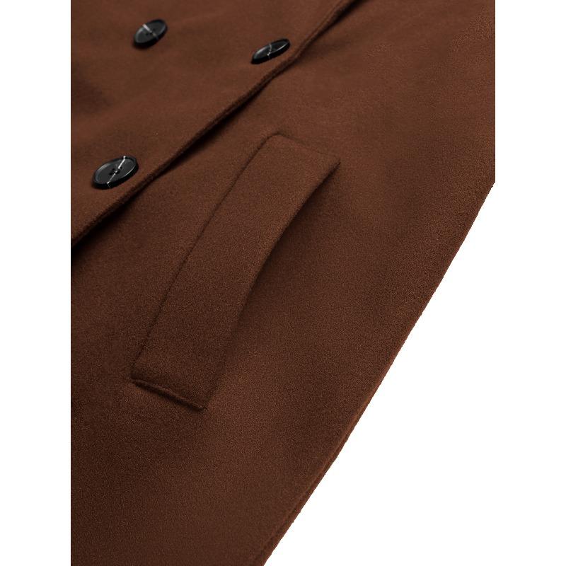 YYFS Moda damska Casual Jednokolorowe nadruki Jesienno-zimowe kurtki i płaszcze z długim rękawem i dekoltem POLO