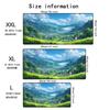 Anime Countryside Scenery Large Desk Mat Sky Cloud Mountain Road Xxl Mouse Pad NonSlip Stitched Edge Keyboard Gaming Mat