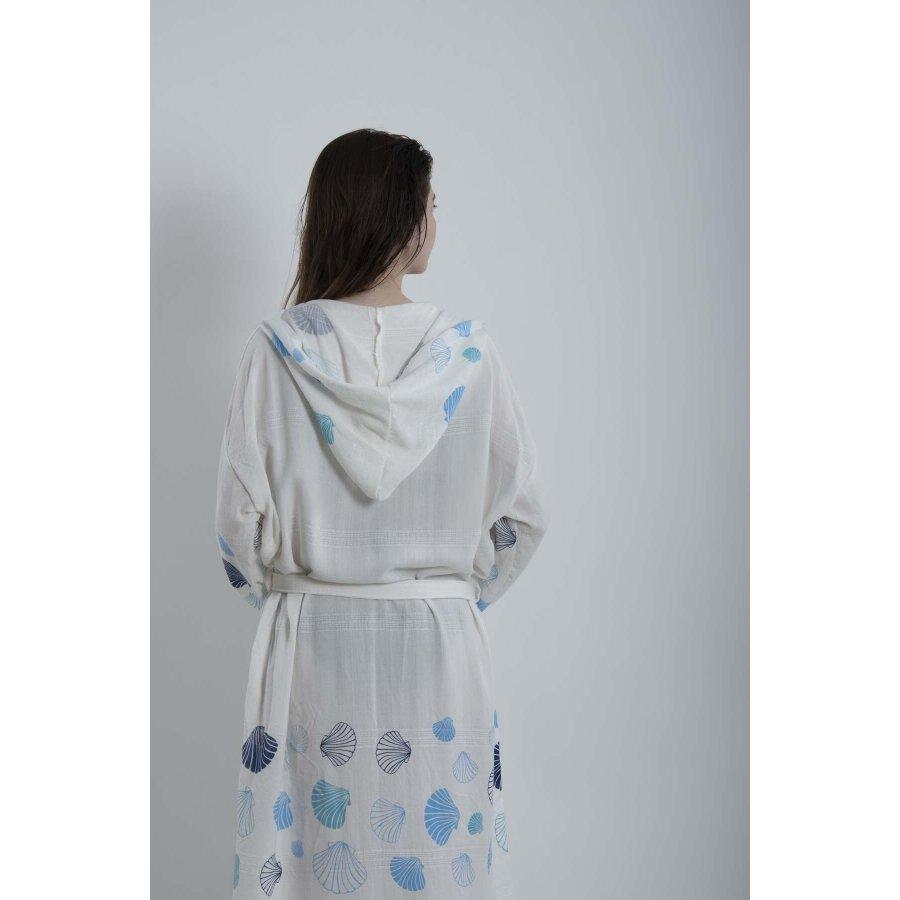 Damen-Lendenschurz aus Baumwolle mit Kapuze, Mehrzweck-Kimono, Strandkleidung, Bademantel, Morgenmantel, Freizeitkleidung, Vertuschungen