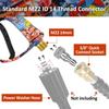 BEAR FORCE Pressure Washer Spray Gun Power Washer Short Gun with M22 Inlet-14mm & Foam Cannon Foam Gun with 5 Nozzles Tips #035