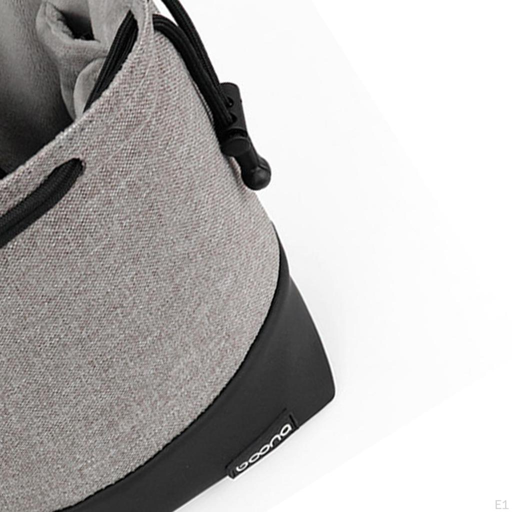 DSLR/slr/mirrorless Camera Bag Small Lens Padded Bottom Pouch Lightweight Soft