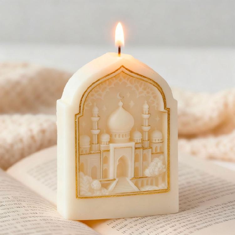 Reusable Creative Lunar Candle Silicone Mold Fast Release Design Ideal For Chocolate Molding DIYer Enthusiasts And Gift