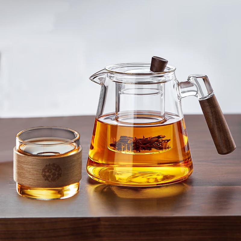 Chating Glass Yaxin Teapot Set