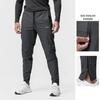 Men's Quick-Dry Sports Shorts with Invisible Zipper Pockets for Track and Field