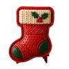 Decorative Pastry Stampers Christmas Mini Pie Mold for Hand Pies, Holiday Gingerbread Man House Santa Claus Nonstick Press Baking Tools Dough Cookies,