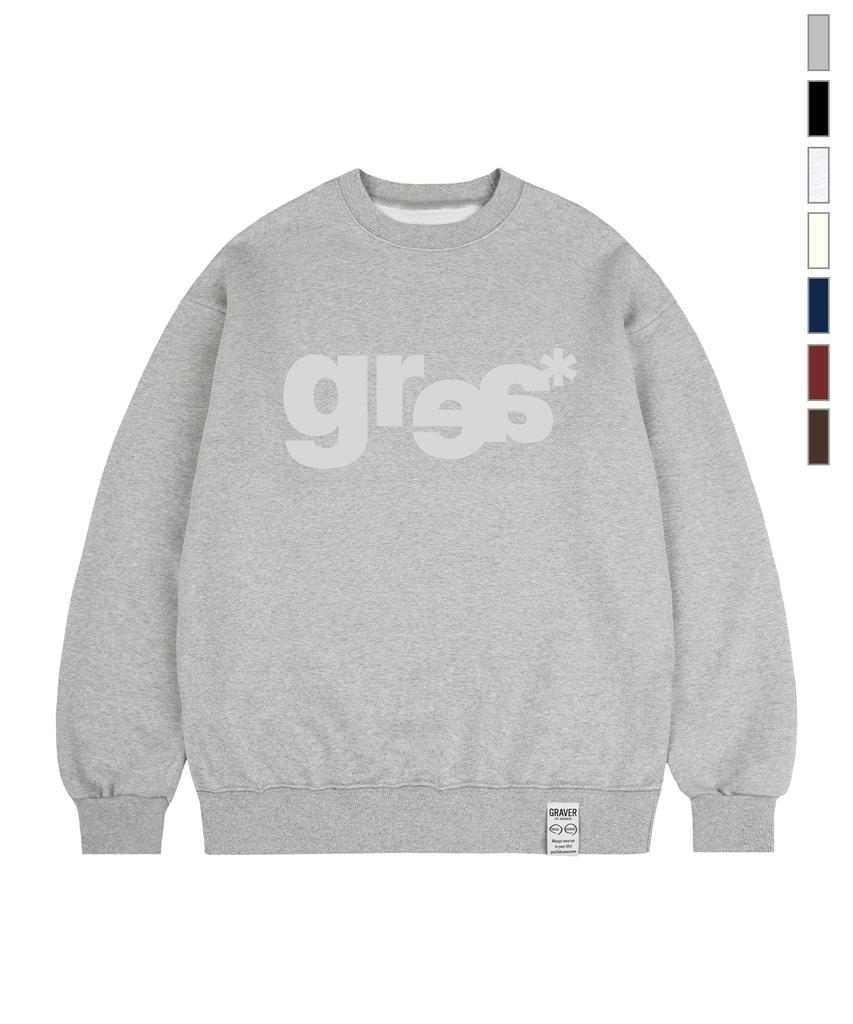 GRAVER [Unisex] Grae-S Wide Sweatshirt_7 Colors