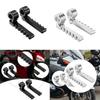 2Pcs Highway Pegs with Mount Clamp Kit, Highway Bar Foot Peg Footrest Folding Footrest for R1300GS