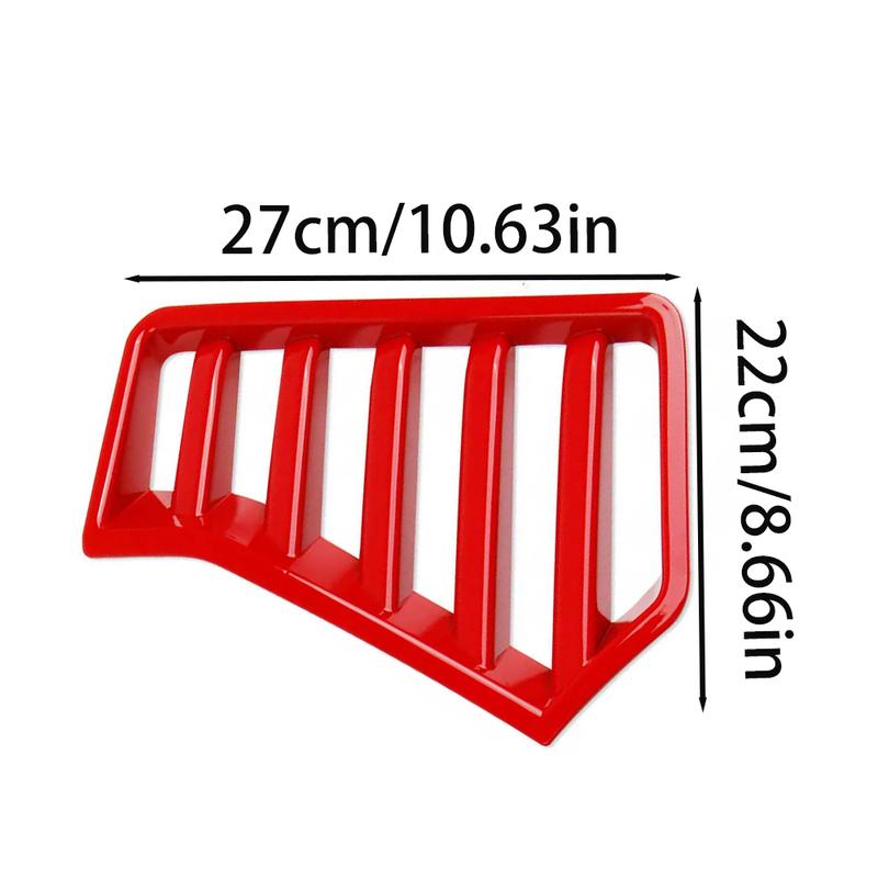 2pcs Front Left and Right Fog Light Side Grille Air Intake Cover for Toyota Tacoma 2024