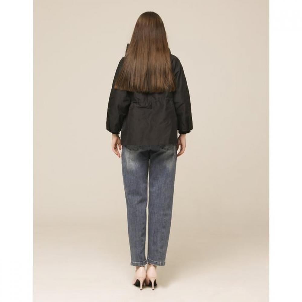 Son Jung Wan Lettering Embroidered Half Hood Jumper Zdj6161110