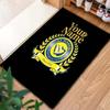 Al Nassr Crest Custom Name Carpet Rug For Living Room Bedroom Home Sofa Decoration Kids Play Nonslip Floor Mat