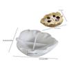 New Soft Silicone Storage Case Mold White Leaf Shape Candle Holder Mold Easy To Demold DIY Crafts Epoxy Resin Mold Home Decor