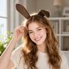 Dog Ears Headband Costume Accessory for Cosplay and Party Wear
