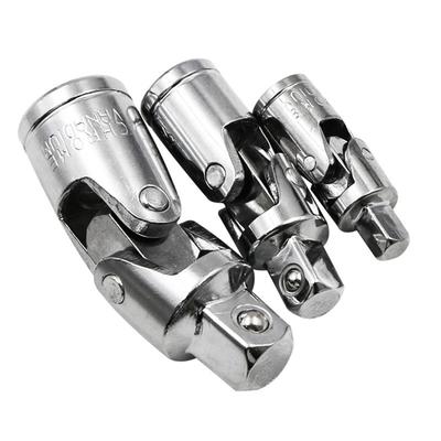 3-teiliges Universalgelenk-Set Ratsche Winkelverlängerungsstange Steckschlüsseladapter Manuell und Pneumatisch Biegsamer Adapter Steckschlüsselwerkzeuge NEU