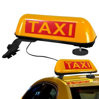 Znamení Taxi Střešní Nástavec na Kabinu Auto 12V LED Světlo Vodotěsná Lampa Displej Magnetické Znamení Pro Vozidla Spolujízdy a Sdílené Jízdy
