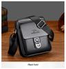 Men's Genuine Leather Crossbody Backpack - Casual & Business Trendy Bag