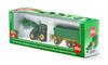 SIKU John Deere Frontlader-Traktor mit Anhänger Modell im Maßstab 1/87 SK1843