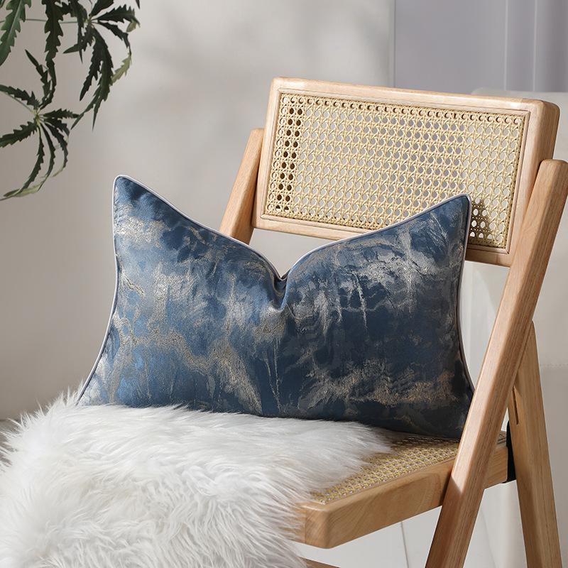 High-precision Light Luxury Sofa Decorative Lumbar Pillow, Living Room Sofa Cushion Cover, Modern Pillow