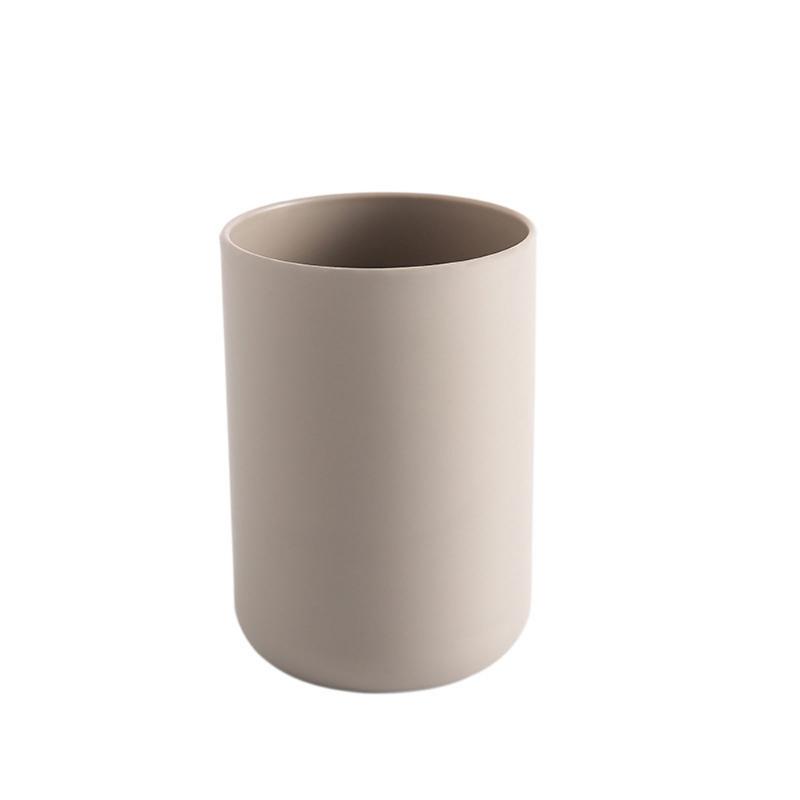 Badkamer Bekers Plastic Mondwaterbeker Koffie Thee Water Mok Thuis Reizen Effen Kleur Tandenborstelhouder Beker Drinkware Gereedschap