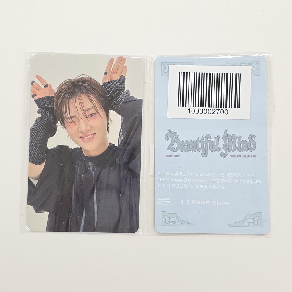 Xdinary Heroes Beautiful Mind Finale FANS SHOP Spezielle Fotokarte