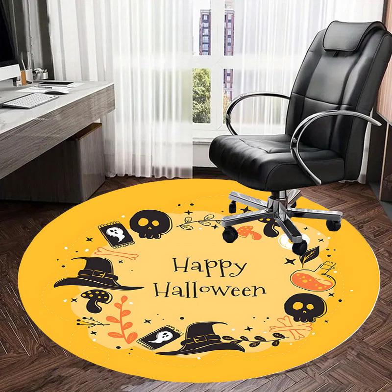 1pc Office Carpet Chair Mats Halloween Party Decorations Perfect for Decorating Office Chairs, Living Rooms, Or Bedrooms.YDT064
