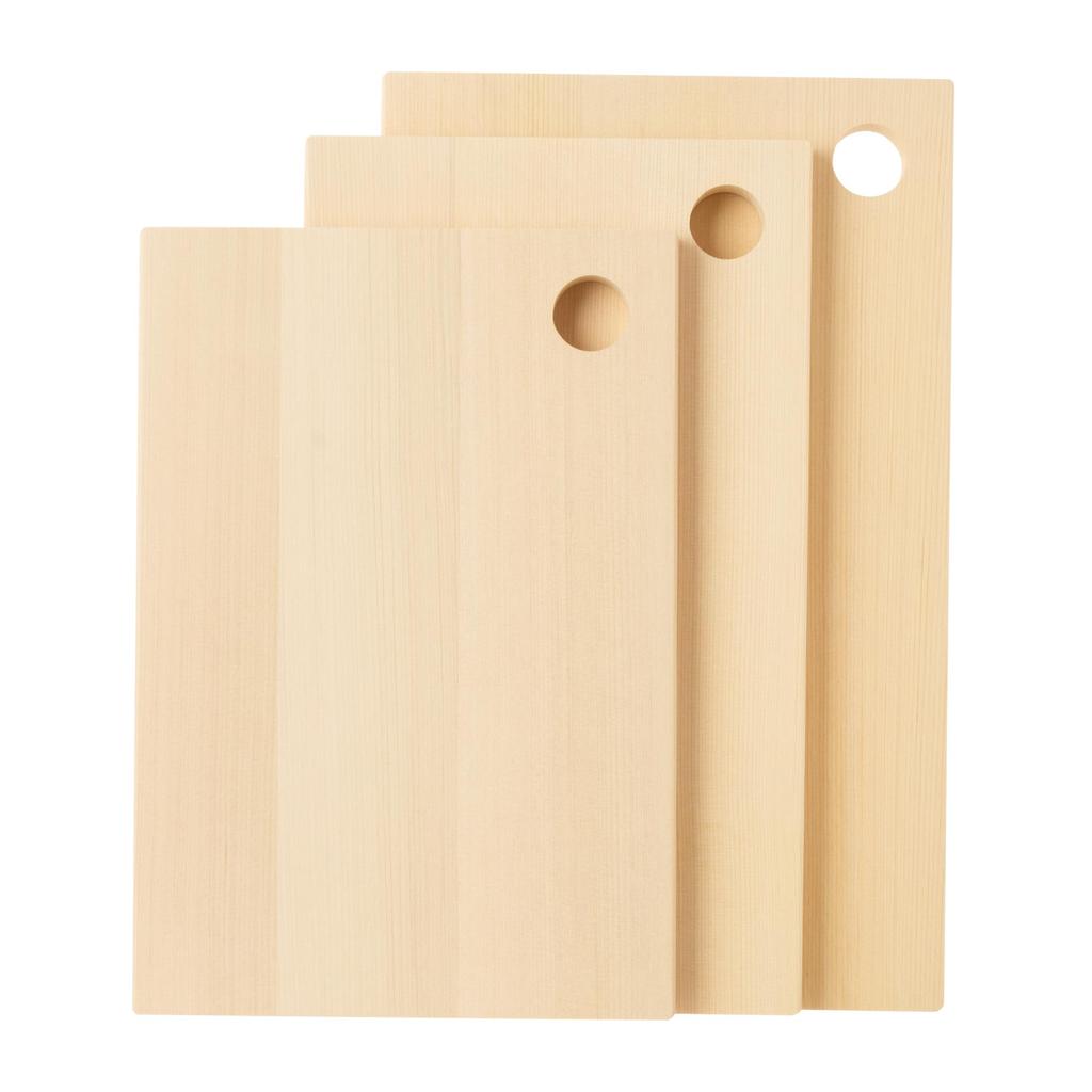 Umezawa Woodcraft Co., Ltd. Aomori Hiba Cutting Board, 39 x 24 x 2 cm
