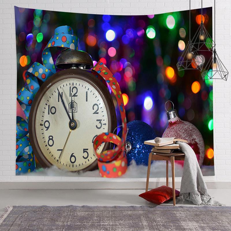 Christmas Tapestry Room Decor Fabric Backdrop Wall Hanging for Bedroom Popular Online Direct Machine Washable Polyester Modern