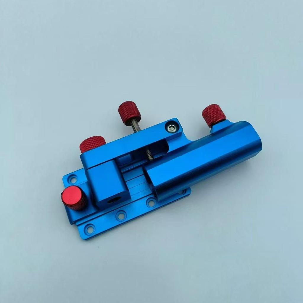 Windproof Aluminum Magnesium Fishing Tackle Box with Universal Caster & Large Fish Insert