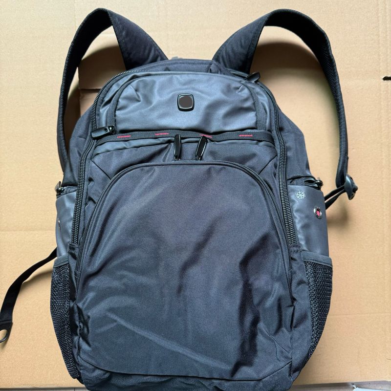 

Niu X Понимать Товары Чисто Черный Спортивный Школьный Рюкзак Мужской Студенческий Сумка для Компьютера Деловая Дорожная Сумка Мужская и Женская Black