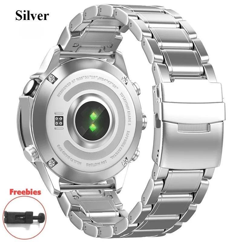 22mm 26mm Titanium Alloy Strap For Garmin Fenix 8 7X 5/5X/5XPlus/6/6X Enduro Metal Wristband Instinct1/2/955 Watch Band Man Bracelet