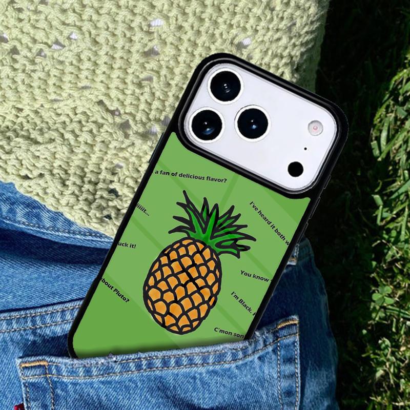 Psych Pineapple Mobile Phone Case Compatible with IPhone 17 16 15 14 13 12 11Pro Max 17 Air Cover