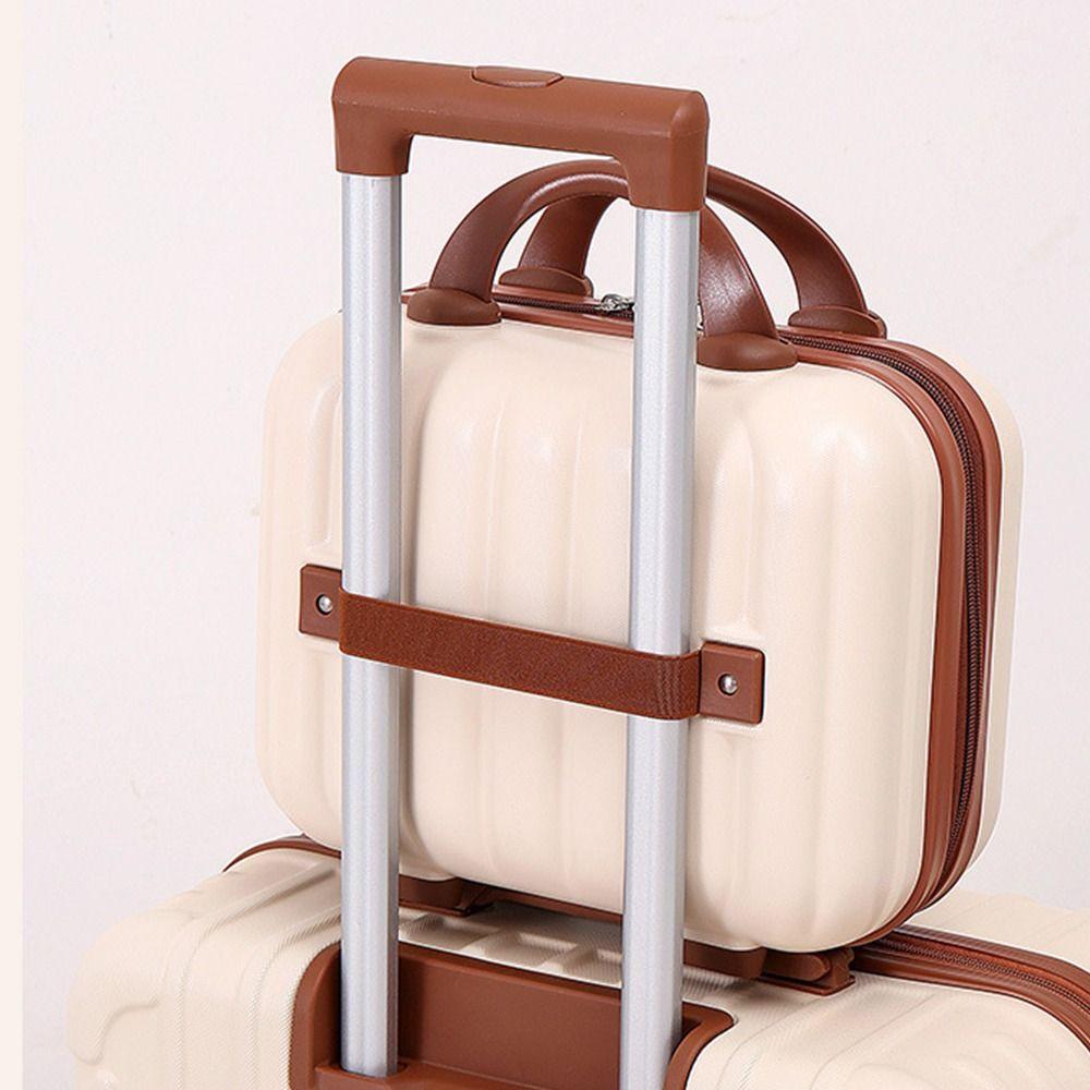 Suitcase Candy Color Suitcase Storage Toiletry Box 14-inch Cosmetic Cases  Outdoor