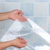 45x70cm Kitchen Oil Proof Wall Sticker Heat-resistant Wallpaper Clear Self Adhesive Film Waterproof Paper Tile Wall Decals