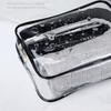 1/24PCS Transparent PVC Storage Travel Organizer Clear Makeup Bag Beautician Cosmetic Bag Beauty Case Toiletry Bag Wash Bags