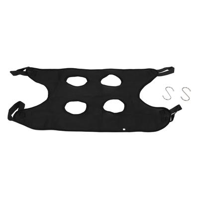 Dog Grooming Hammock Black S High Resilience Collapsible Washable Pet Grooming Hammock for Pet Dog