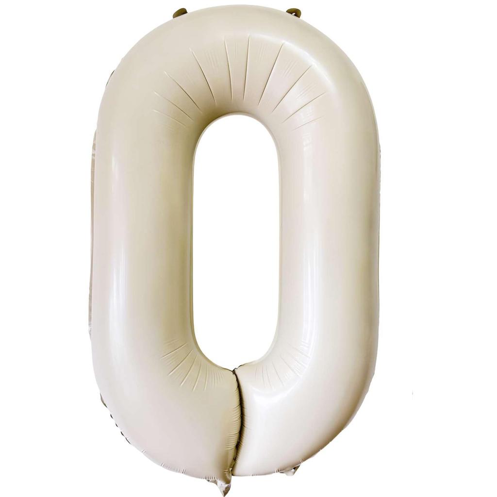 Baloane Gigante Albe Crem de 40 Inch Literele A-Z, Consumabile Petrecere de Ziua de Naștere Decorațiuni Eveniment Aniversar Alfabet