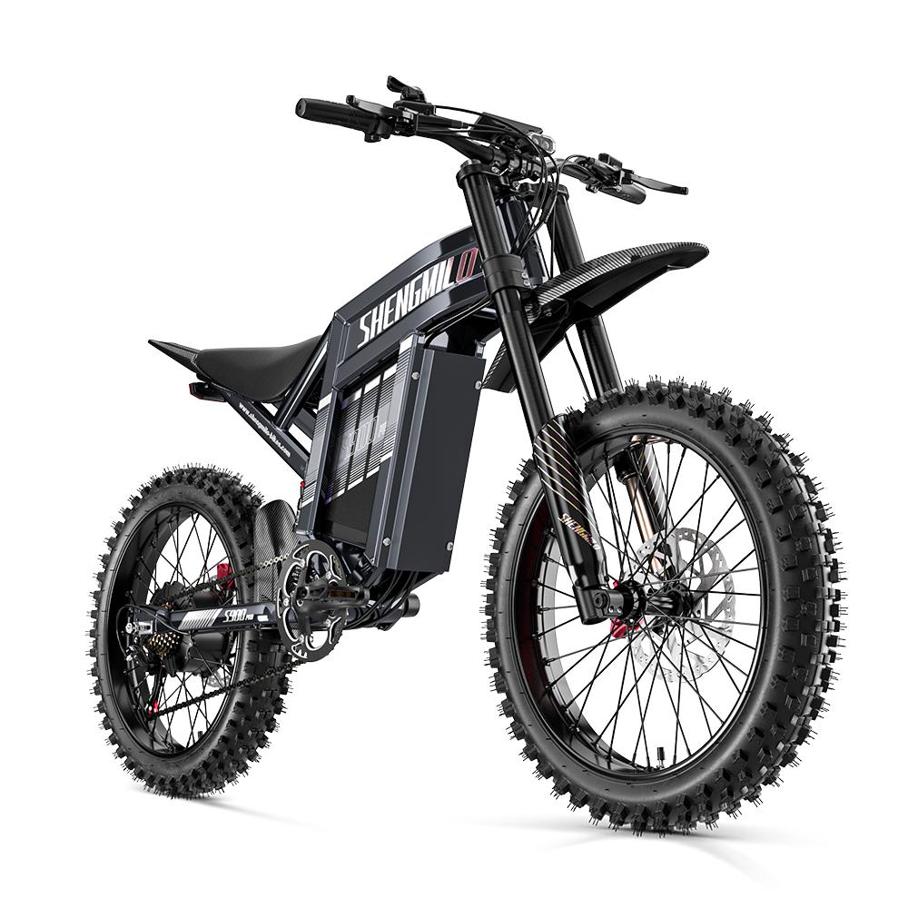 Shengmilo S900 Pro Moteur 3000W Vélo Électrique Adulte Niveau 7 Shimano Vélo Électrique Homme Batterie 60V35AH VTT Électrique Vélo Électrique 19" Pneu