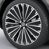 VW 4PCS 60/63/68MM Car Wheel Center Hubcaps Accessories For Volkswagen VW Golf Polo Tiguan T5 Passat B8 T-roc T6 Touran GTI Rline
