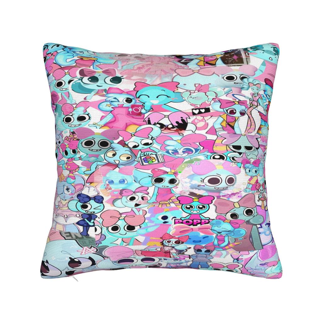 Dandys Värld Spel Tecknad Kuddfodral Mjuk Kuddefodral Mode Kuddfodral För Soffa Sovrum Heminredning