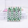 6pcs/box Cute Christmas Tree Decoration Hanging Candy Hook Ornaments Candy Canes Decoration  Holiday