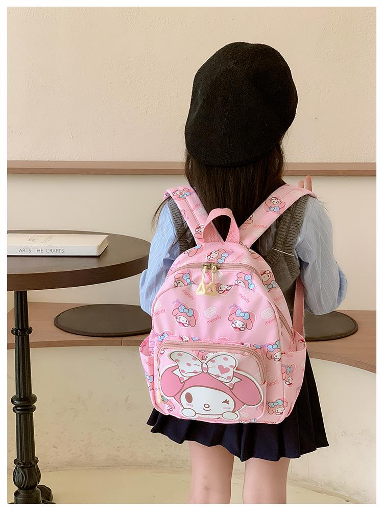 New Cartoon Lightweight Kids' Backpack - Cute Double Shoulder Bag for Boys and Girls