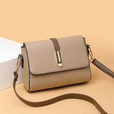 Modische Umhängetasche, Messenger-Tasche aus PU-Leder, vielseitige Schultertasche für Damen, kleine Handtaschen