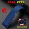 Para pulseira de silicone TAG Heuer WAY201 Jingqian 300/500 Carlisla série TAG relógio masculino pulseira de borracha Dobrável fivela pulseiras de relógio