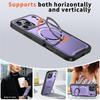 Magnetic Bracket Drop-Proof Phone Case for iPhone 17 Pro Max, Compatible with iPhone 17/16/15/14/13 Models