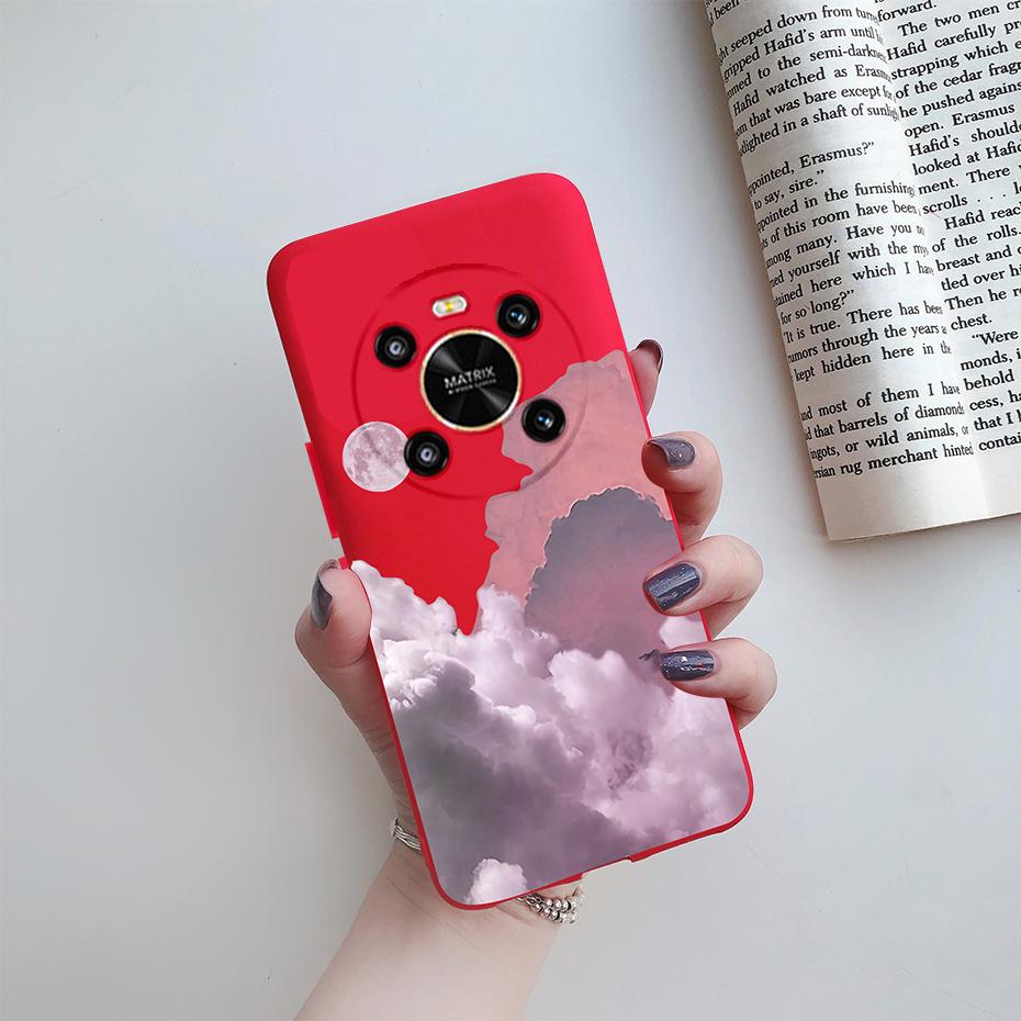 For Huawei Honor X9 2022 Case Cover on Honor X9 4G Phone Bumper Protector TPU Shell For Fundas Honor X9 X 9 HonorX9 Cover Flower